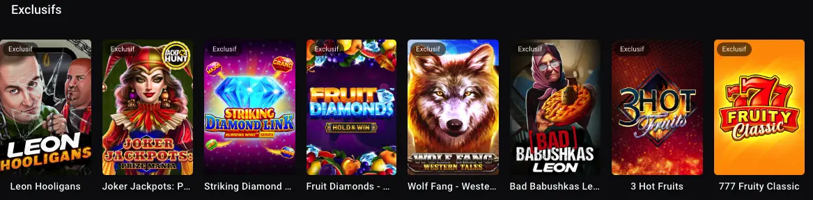 Leon Online Casino slots